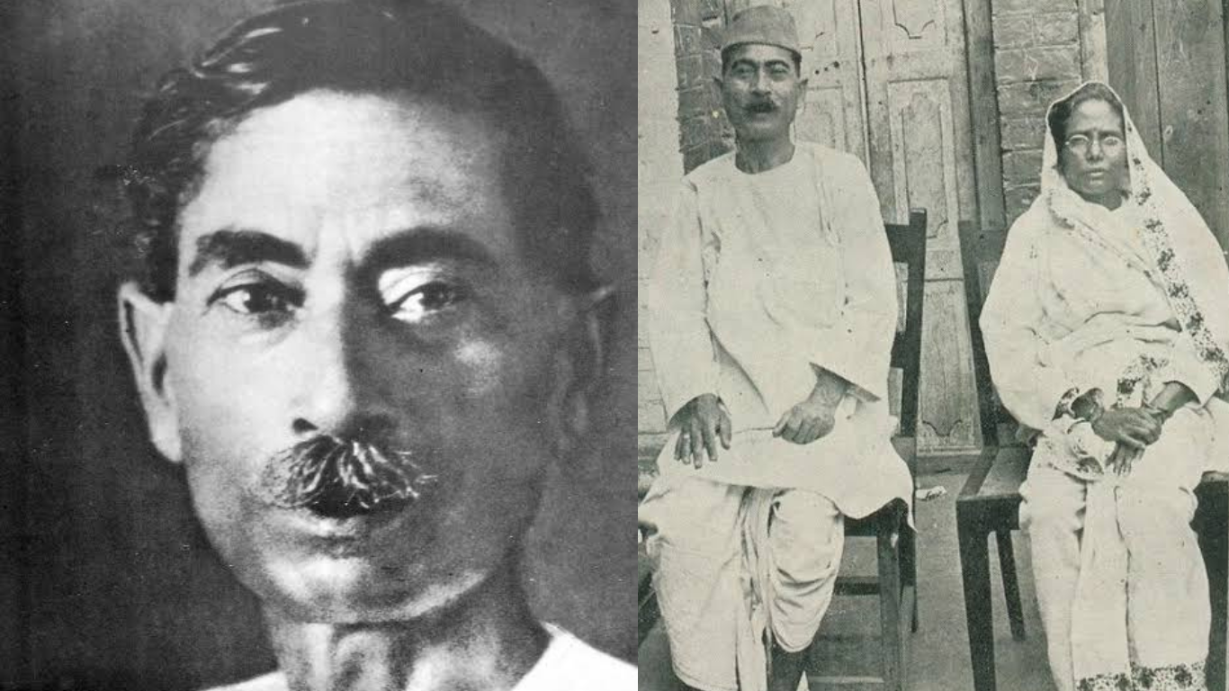 a collage of premchand