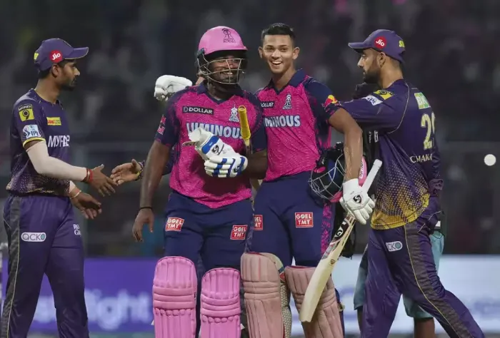 Kolkata Knight Riders vs Rajasthan Royals : KKR vs RR